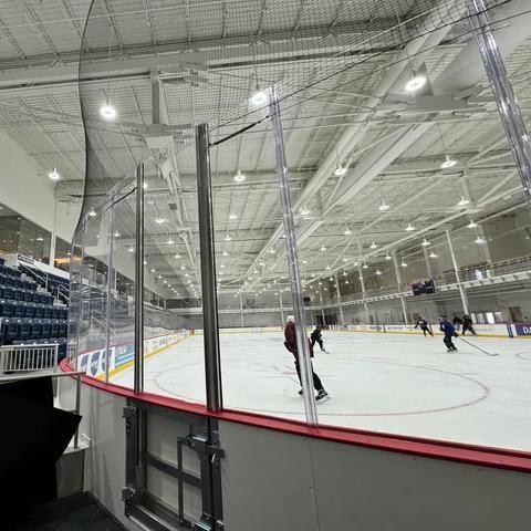 Ice Hockey Glass Fence