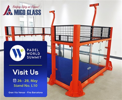 MIGO GLASS esitleb projekti-Valmis Padel Courti lahendused Padel World Summit...