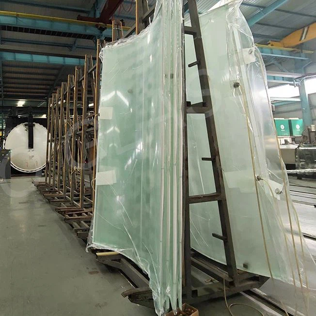 tempered curved laminated glass