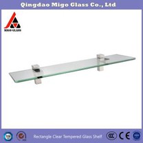 Karastatud klaasist riiulid vannitoa jaoks