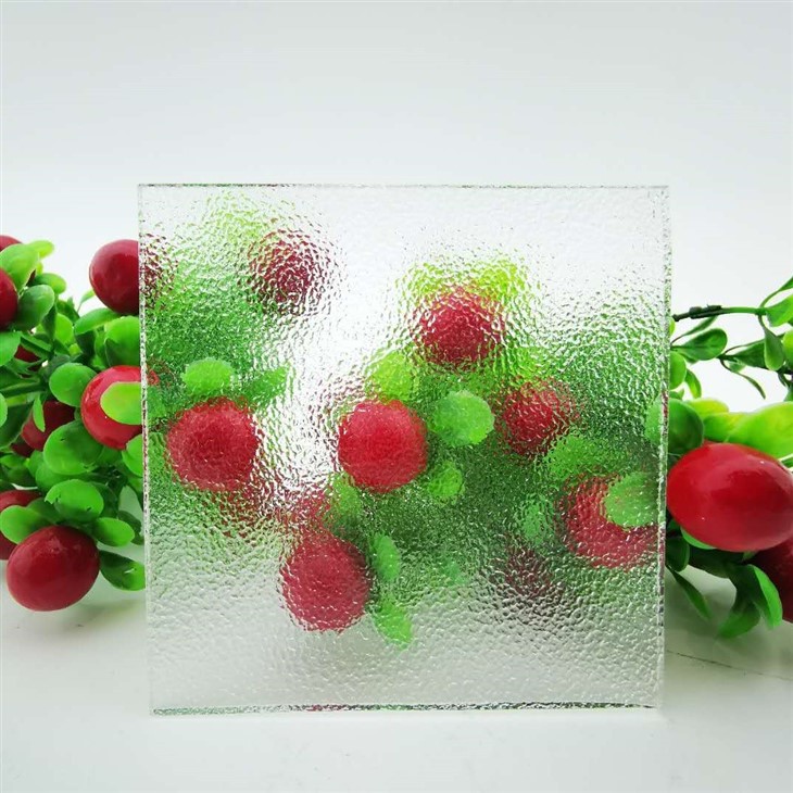 Patterned Glass Sliding Door